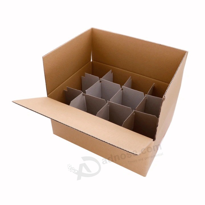 Large custom Printed brown Kraft wine Clothes water Shoes eggs Export corrugated Cardboard removal Mailer mailing Moving shipping Packing packaging Carton Box