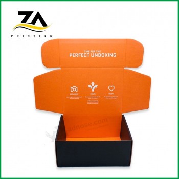 folding custom printed logo packing shipping carton Box corrugated Box