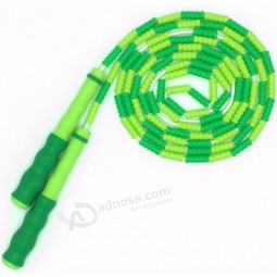 2020 HOT Gym Perlé Fitness Accessoire Compteur sauter pvc corde à sauter corde à sauter longue poignée avec logo