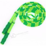 2020 HOT Gym beaded fitness accessory counter skipping pvc jump rope long handle jump rope with logo