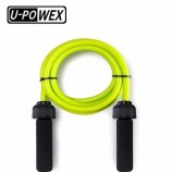 2020 Gym 10 mm gewogen springtouwsysteem met zware kabelset met logo met zachte handgrepen