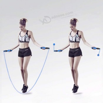 cuerda de saltar electrónica, cuerda de saltar de alta velocidad sin enredos para entrenamiento de resistencia, cuerda de saltar digital con contador