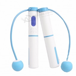 Digital Electronic Counting Counter Jump Ropes Heavy Weighted Bearing Skip rope cordless rope skipping with logo