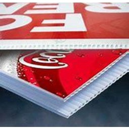 PP Corrugated Sheet Products Plastic Signs Board