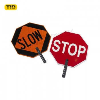 Panneau de signalisation réfléchissant de circulation d’avertissement personnalisé Ralentir Pas de stationnement