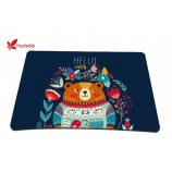 Tapis de souris en caoutchouc antidérapant avec logo personnalisé