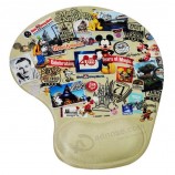 2020 Impression complète Logo personnalisé imprimé Repose-poignet Tapis de souris