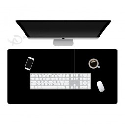 Sublimation benutzerdefiniertes Logo Runde PU Leder wasserdichte Maus Pad für Büro