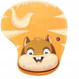 Tapis de souris en silicone avec logo personnalisé avec support de poignet