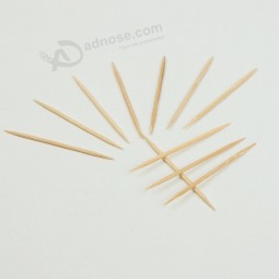 Bon cure-dents jetable en bambou naturel en bouteille