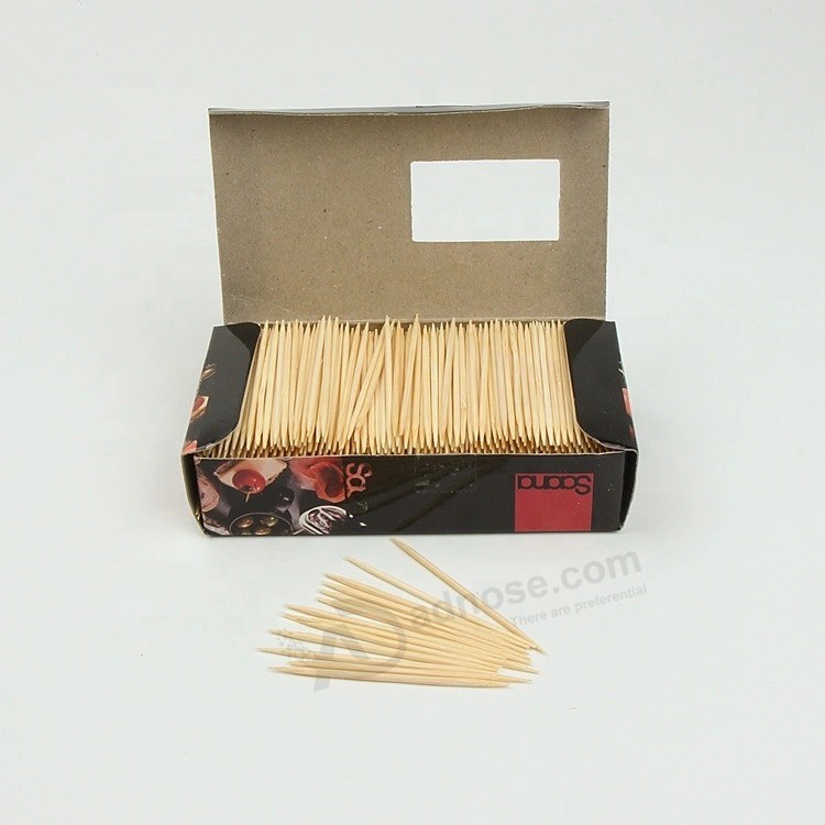 El bambú desechable chino de primera calidad escoge palillos de dientes en botella de plástico