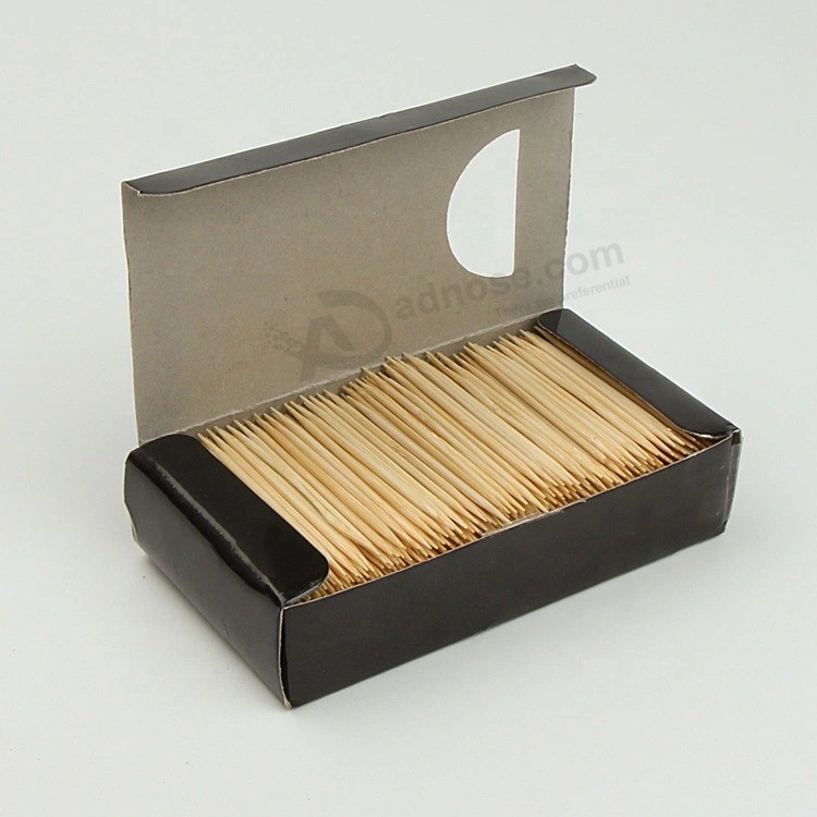 Chinese Top-Grade disposable Bamboo picks Toothpicks in plastic Bottle