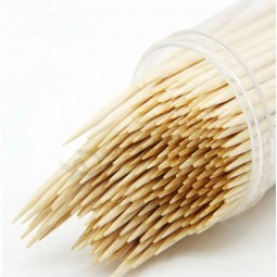 Entwerfen Sie einfach Porzellan aus Einweg-Bambus gegen Birken-Zahnstocher