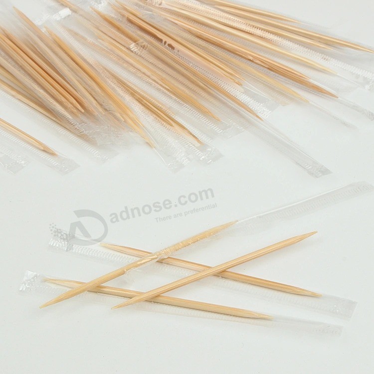 Promotional Eco-Friendly inter Dental brush Toothpicks in bottle Bamboo Skewer