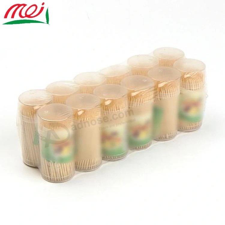 Самая популярная 100PCS бутылка для вечеринок Bamboo Toothpick