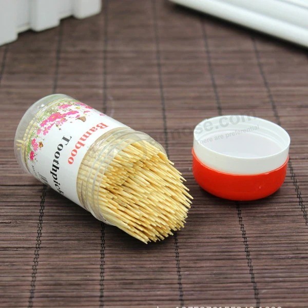 Wooden barrel Disposable bamboo Toothpick