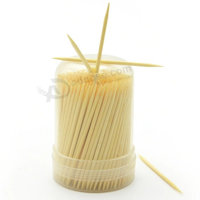 Umweltfreundlicher natürlicher Zahnstocher aus Bambus Wjf-008