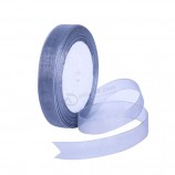 Ruban d’organza 100 % polyester, ruban de velours, ruban gros-grain, utilisé pour la décoration de cérémonie de mariage