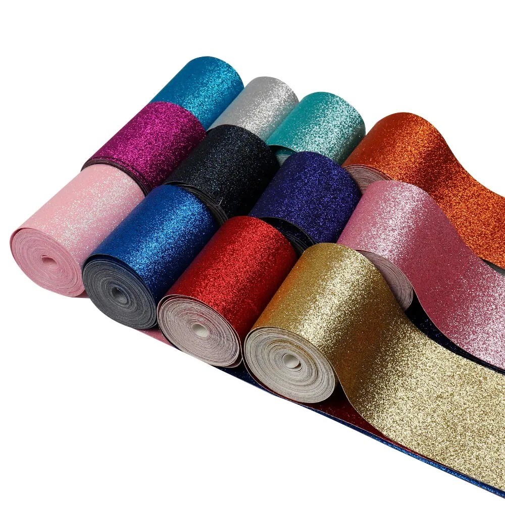 Factory direct Sale high Quality glitter Ribbon for balloon Decoration