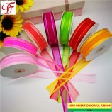 Fabriek Kerstdoos Satijn Rand Organza Lint Satijn Grosgrain Hennep Geruit Tafzijde Lint