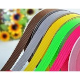 Groothandel 100% polyester grosgrain lint reliëf bedrukt lint
