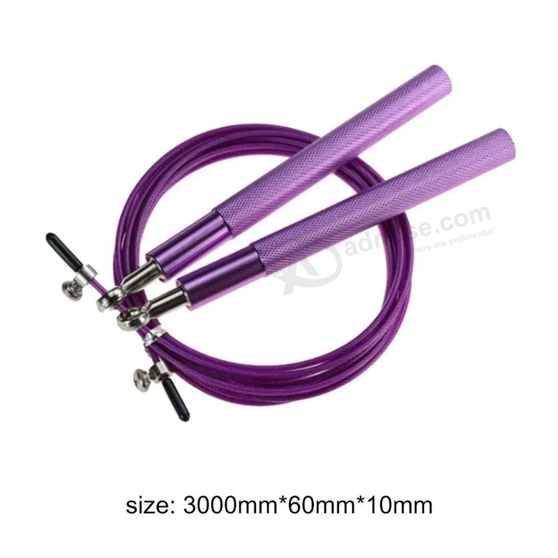 Fitness Aluminium Handle Skipping Ropes Jump Rope for Gym Fitness Sports Workout