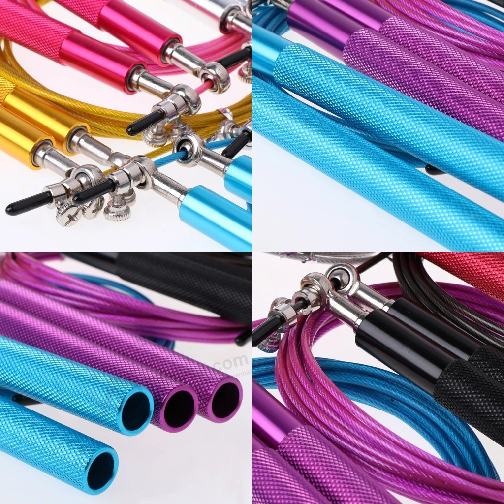 Fitness Aluminium Handle Skipping Ropes Jump Rope for Gym Fitness Sports Workout