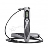 Novo melhor treinamento de salto elétrico fitness velocidade de PVC pular corda com contador de salto digital