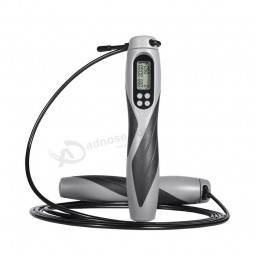 Novo melhor treinamento de salto elétrico fitness velocidade de PVC pular corda com contador de salto digital