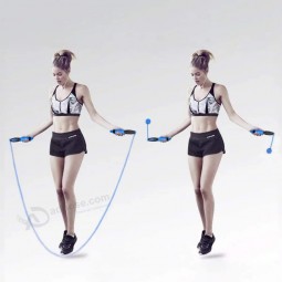 4 Colors Fitness Sports Jump Adjustable Skipping Rope with Count