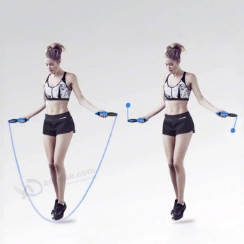 4 Colors Fitness Sports Jump Adjustable Skipping Rope with Count