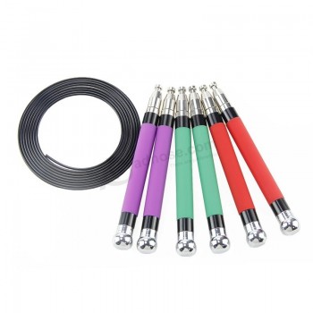 Workout Siliconen Grips Lichtgewicht Fitness Training Snelheid Springen Springtouw