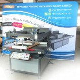 Machine de sérigraphie à clapet à bras oblique de haute précision