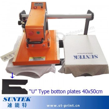 Boven glijdende pneumatische warmteoverdrachtsmachine met U-type