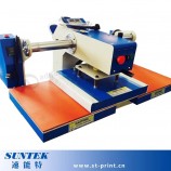 Machines de presse à chaud d’impression par transfert de draps de sublimation à double station