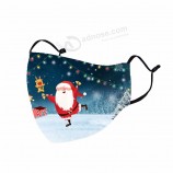2020 Hot Sale Druck Gesichtsmaske Weihnachtsdesign Polyester Geschenkkörbe Warp Weihnachtsgeschenk für Kinder