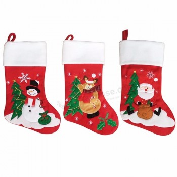 Xmas Decoratie Benodigdheden Groothandel Kerstcadeaus Xmas Hangende Sneeuwpop Kous
