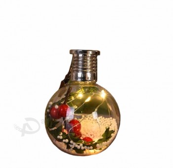 creativo trasparente LED palla decorazione regalo festivo celebrazione ristorante lampadario LED luce natalizia