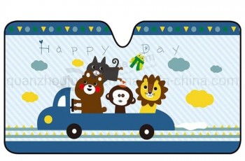 OEM générique double couche dessin animé feuille d’aluminium voiture fenêtres pare-soleil