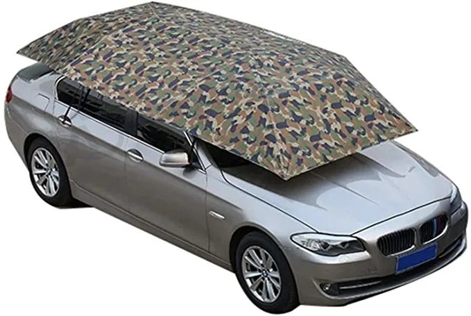 Guarda-chuva móvel portátil para carro coberto Protetor de carro para tenda com anti-UV (VCC-12)