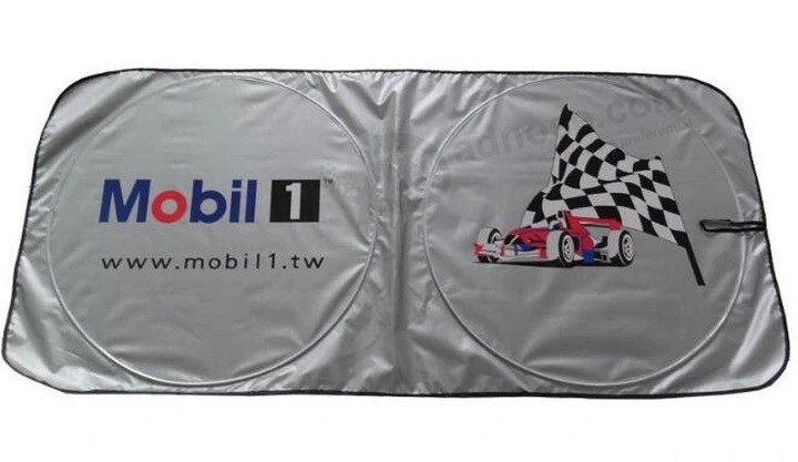 杜邦定制徽标广告遮阳篷，用于汽车白色遮阳篷