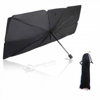 Car front shield sunshade protection cover Car umbrella sunscreen heat insulation Car front windshield umbrella folding sunshade esg13233