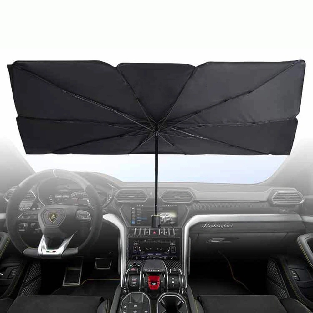 Cubierta de protección del parasol del escudo frontal del coche Paraguas del coche Protector solar Aislamiento térmico Parabrisas delantero del coche Sombrilla plegable Esg13233
