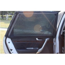 2 Stück Auto Sonnenschutz Front Heckscheibe Sonnenschutz Mesh Sonnenblende Schutz Fensterfolien