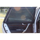 2PCS Voiture Pare-soleil Avant Lunette arrière Pare-soleil Maille Pare-soleil Protection Fenêtre Films