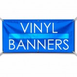 Digital Printing on Vinyl Mesh banner/ Full Color Printed Banner Vinyl Sign/ Advertising Banner with Grommets