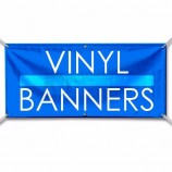 Digitaldruck auf Vinyl-Mesh-Banner / vollfarbig bedrucktes Banner Vinyl-Schild / Werbebanner mit Ösen
