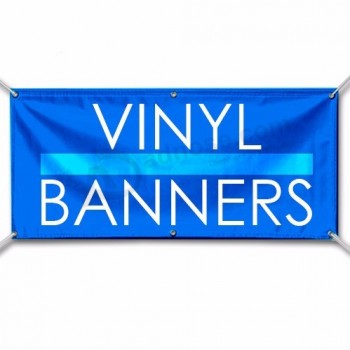 Digitale afdrukken op Vinyl Mesh banner / Full Color afgedrukt Banner Vinyl Sign / reclame Banner met Grommets