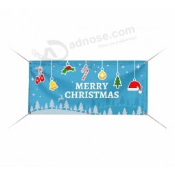 ファブリックフェルトクリスマスアウトドアホオジロフラッグバナー