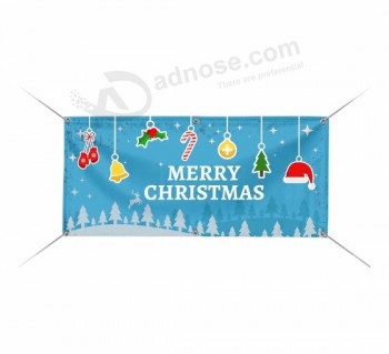 Tissu Feutre Noël Extérieur Nid Drapeau Bannière